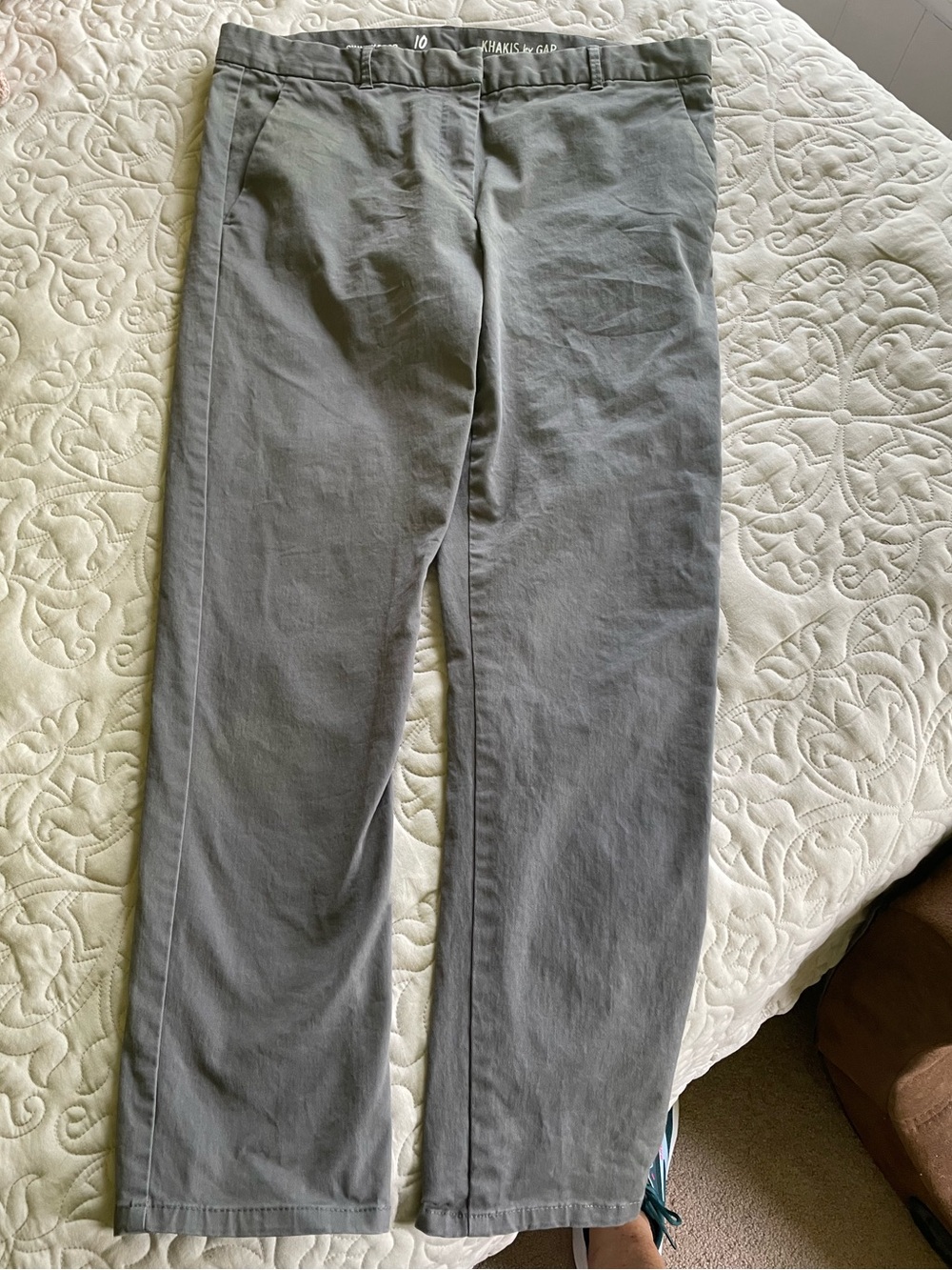 Gap Womens Gray Khaki Pants